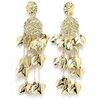 Boucles oreilles Avant-Garde Paris Violetaa Dor&eacute;