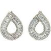 Boucles oreilles Avant-Garde Paris Yasminia Argent&eacute;