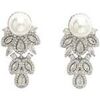 Boucles oreilles Avant-Garde Paris Karolinama Argent&eacute;