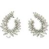 Boucles oreilles Avant-Garde Paris Luciaya Argent&eacute;
