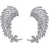 Boucles oreilles Avant-Garde Paris Heidika Argent&eacute;