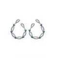Boucles d'oreille sur Grenoble : Boucles oreilles Avant-Garde Paris Milena Argent&eacute;