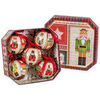 D&eacute;corations de no&euml;l Unimasa Coffret de 5 boules de No&euml;l casse-noisettes Rouge Unique. . Maison & D&eacute;co > D&eacute;corations de no&euml;l.