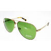 Lunettes de soleil Guess Mixte 0069 S Dor&eacute; de forme pilote Oversize Multicolore