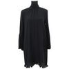 Robe courte Vintage Robe en soie noire