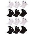 Chaussettes sur Grenoble : Chaussettes Lotto Chaussettes Femme Pack de 12 paires QUARTER 1714