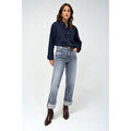 Jeans Salsa Jean FAITH PUSH IN DROIT Cinzento