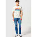 Tee-shirts sur Grenoble : T-shirt Wrangler T-shirt GRAPHIC Vintage White