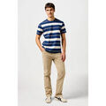 Tee-shirts sur Grenoble : T-shirt Wrangler Tee Shirt STRIPE TEE Navy