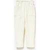Pantalon enfant Le Temps des Cerises Pantalon guingi &eacute;cru Blanc