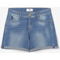 Short Le Temps des Cerises Short paola en jeans bleu Grenoble