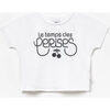 T-shirt enfant Le Temps des Cerises T-shirt musgi blanc