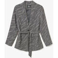 Veste Le Temps des Cerises Veste blazer zebre à motif animalier Noir Veste Le Temps des Cerises Veste blazer zebre à motif animalier Noir Grenoble