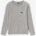 Pull Le Temps des Cerises Pull terry gris chin&eacute; Gris Grenoble