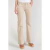 Jeans Le Temps des Cerises Sormiou flare jeans beige sable