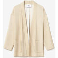 Veste Le Temps des Cerises Veste kimono sobrado dor&eacute; Jaune