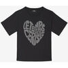 T-shirt Le Temps des Cerises T-shirt oraya noir &agrave; strass Noir