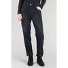 Jeans Le Temps des Cerises Jeans 400/60 girlfriend basic taille haute bleu-noir