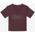 T-shirt Le Temps des Cerises T-shirt kara lie de vin