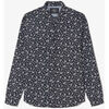 Chemise Le Temps des Cerises Chemise cesal noire &agrave; motif fleuri Noir