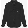 Chemises sur Grenoble : Chemise Le Temps des Cerises Chemise juanita en jeans noir brut
