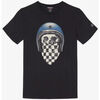 T-shirt Le Temps des Cerises T-shirt rodi noir imprim&eacute; Noir