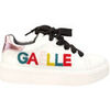 Baskets basses enfant Ga&Euml;lle Paris G-1602 Blanc
