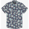 Chemise Le Temps des Cerises Chemise bolir bleu marine &agrave; motif jungle Bleu