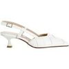 Chaussures escarpins Caf&eacute; Noir C1EF1001 Blanc