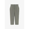 Pantalon Le Temps des Cerises Pantalon en lin rufa kaki