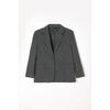 Veste enfant Le Temps des Cerises Veste blazer tilingi noire &agrave; rayures Gris