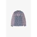 Chemise Le Temps des Cerises Chemise maclear bleue &agrave; motif Bleu Grenoble