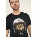 T-shirt Le Temps des Cerises T-shirt seth noir imprim&eacute; Noir Grenoble