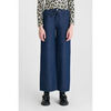 Pantalon enfant Le Temps des Cerises Jeans wide leg alexgi taille haute bleu n�0 Bleu