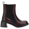 Bottines Caf&eacute; Noir C1HA1000 Rouge