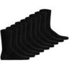 Chaussettes Hudson unisexe Chaussettes Paquet de 9 EASY� 9-PACK Noir