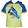 T-shirt Sun City T-shirt Pok&eacute;mon vert &agrave; capuche – 3 ans Vert