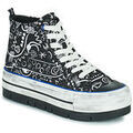 Baskets montantes Desigual SHOES CRUSH ARTE Noir Grenoble
