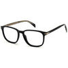 Lunettes de soleil David Beckham DB 1017 Cadres Optiques, Noir, 53 mm