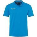 Polo Kempa Polo Poly bleu manches courtes