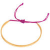 Bracelets Les Reines Bracelet &Eacute;l&eacute;gance Rose-Violet multicolor