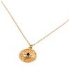 Collier Les Reines Collier m&eacute;daillon de l'?il multicolor