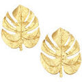 Boucles d'oreille sur Grenoble : Boucles oreilles Les Reines Boucles d'oreilles Grande Feuille