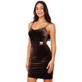 Robe courte La Modeuse Robes pour femme - Marron - Grenoble