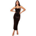 Robe La Modeuse Robes pour femme - Marron -