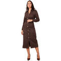Robes sur Grenoble : Robe La Modeuse Robes pour femme - Marron -