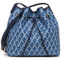 Sac &agrave; main LANCASTER Sac bourse Ikon Bleu