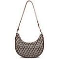 Sac &agrave; main LANCASTER Sac hobo Ikon IT Marron