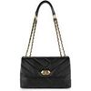 Sac a main LANCASTER Sac besace Soft Matelass&eacute; Noir