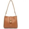 Sac &agrave; main LANCASTER Sac seau Top Double Marron